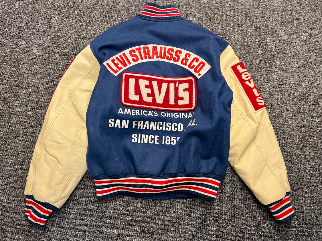 [95~100] 리바이스 90s 빈티지 바시티자켓 M 상품이미지8