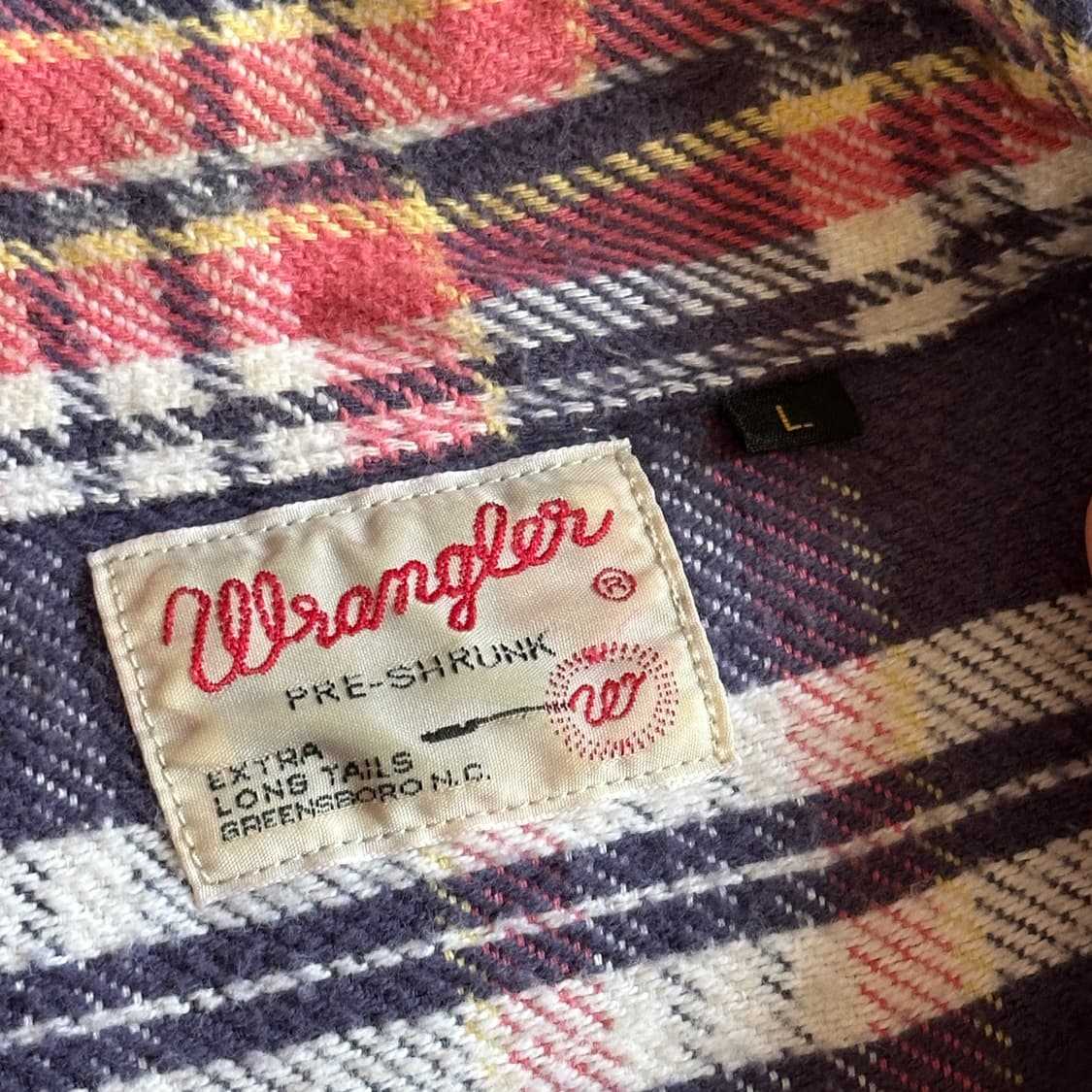Wrangler flannel check western shirts 상품이미지6