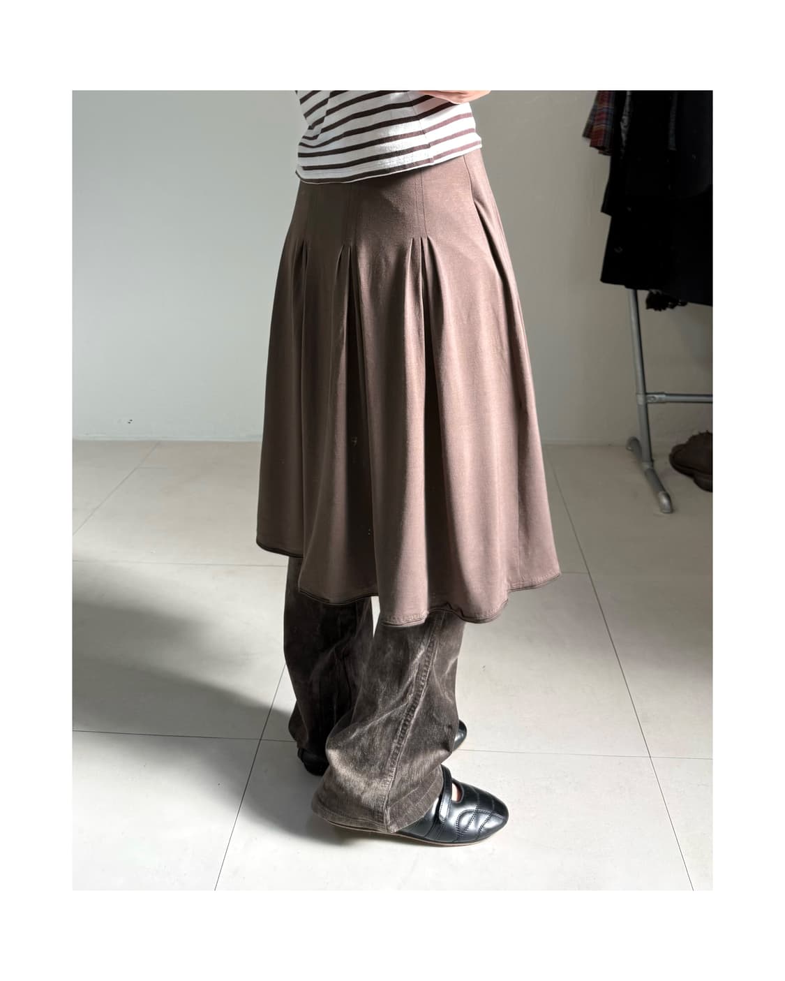 빈티지 미디 스커트 상품이미지2