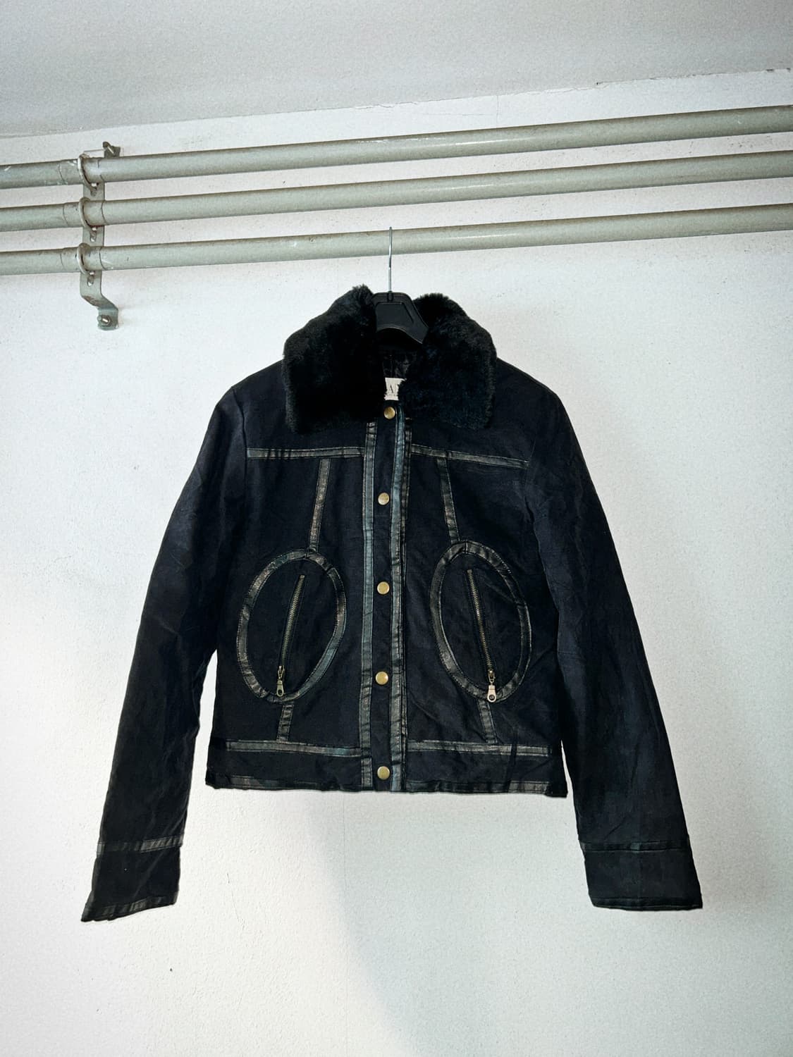 Armani Exchange 퍼 트러커 자켓 상품이미지1