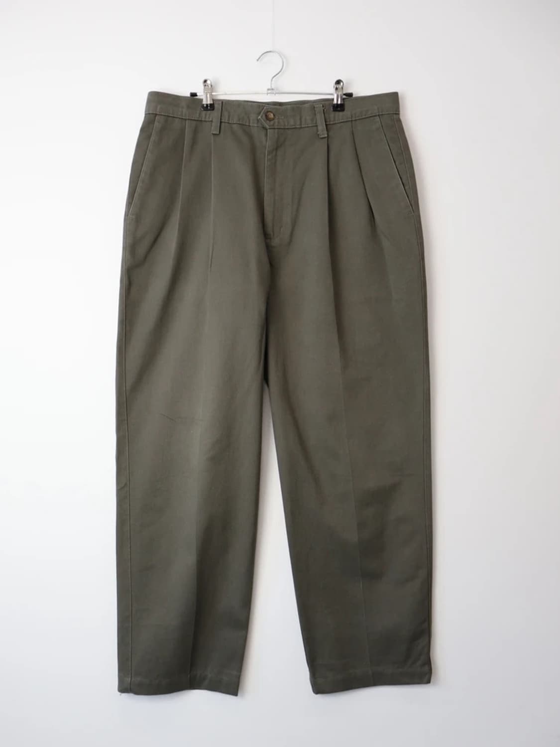 Dockers Classic Fit Olive Chino Pants 상품이미지5