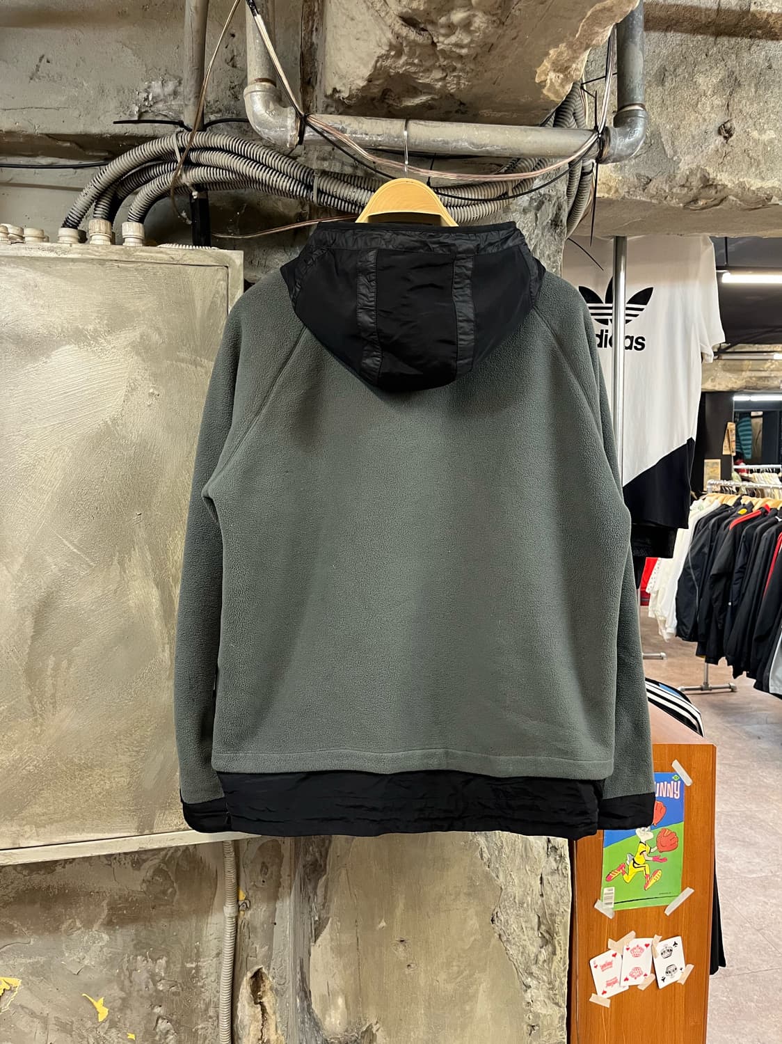 이스트로그 뉴발란스 플리스 후드 자켓 100(L) #csz2304 상품이미지2