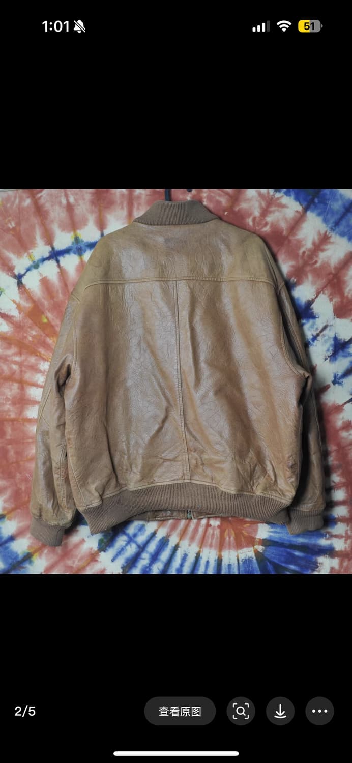 OLD GAP 빈티지 소가죽 워크 자켓 상품이미지2