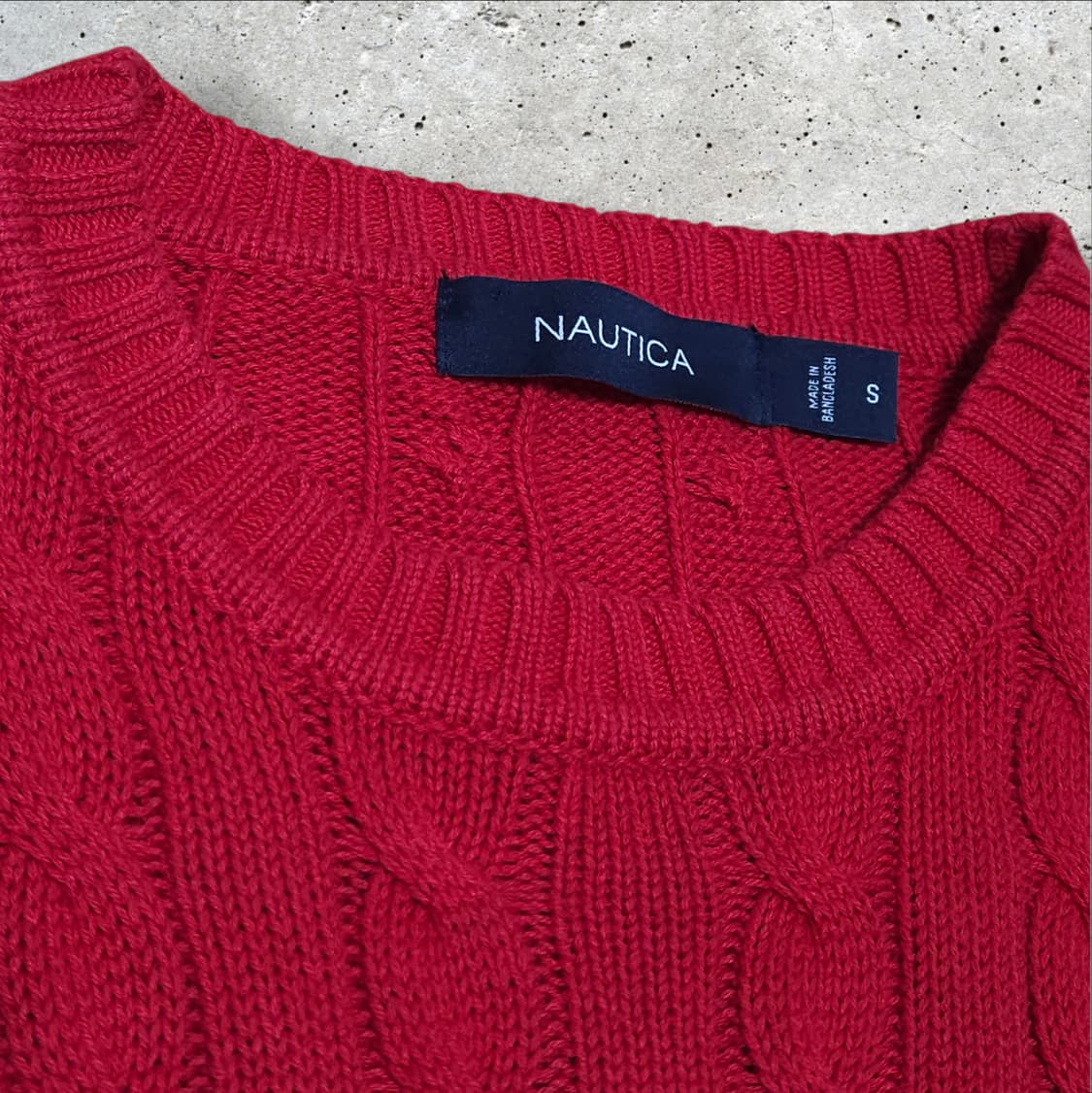 노티카 꽈배기 니트 (90/S) 상품이미지4