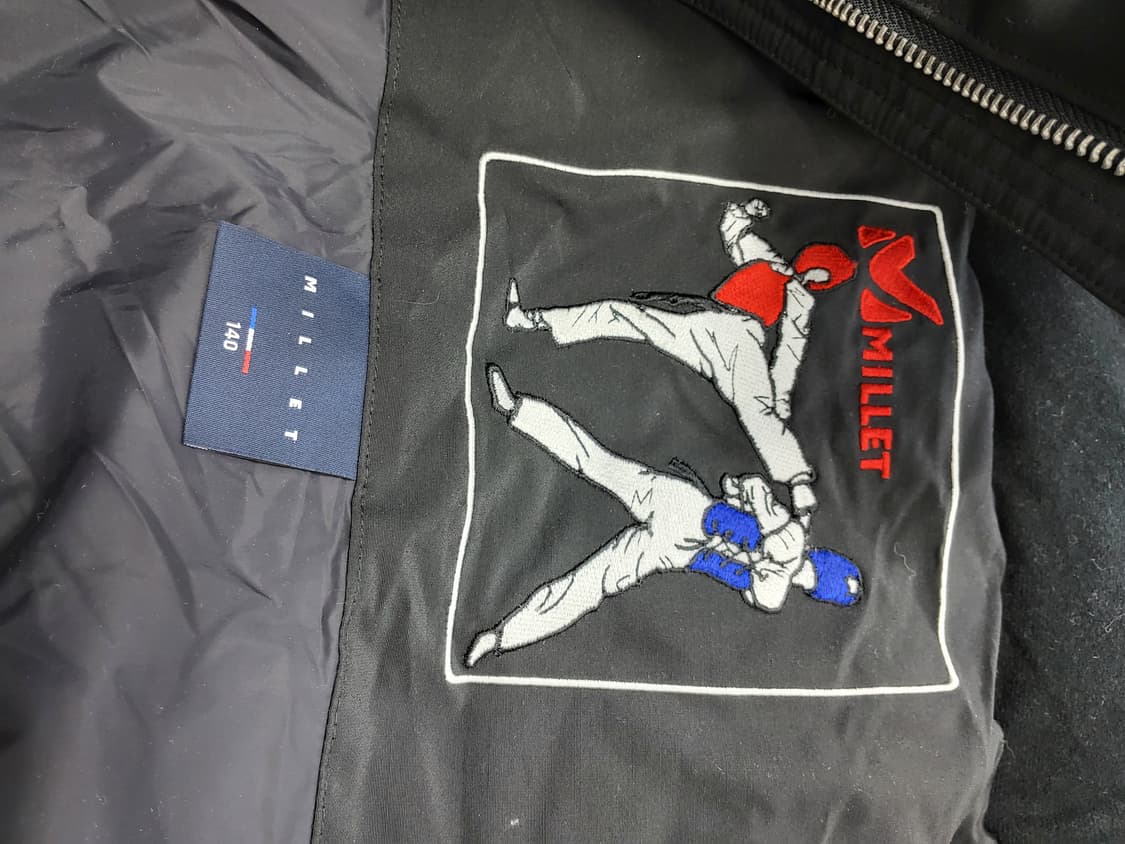 밀레 아동 패딩 140 블랙 상품이미지5