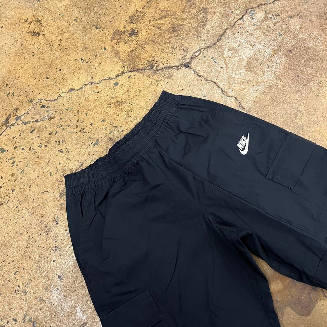 [정품/M] 나이키 블랙 카고 조거팬츠 b19 상품이미지1