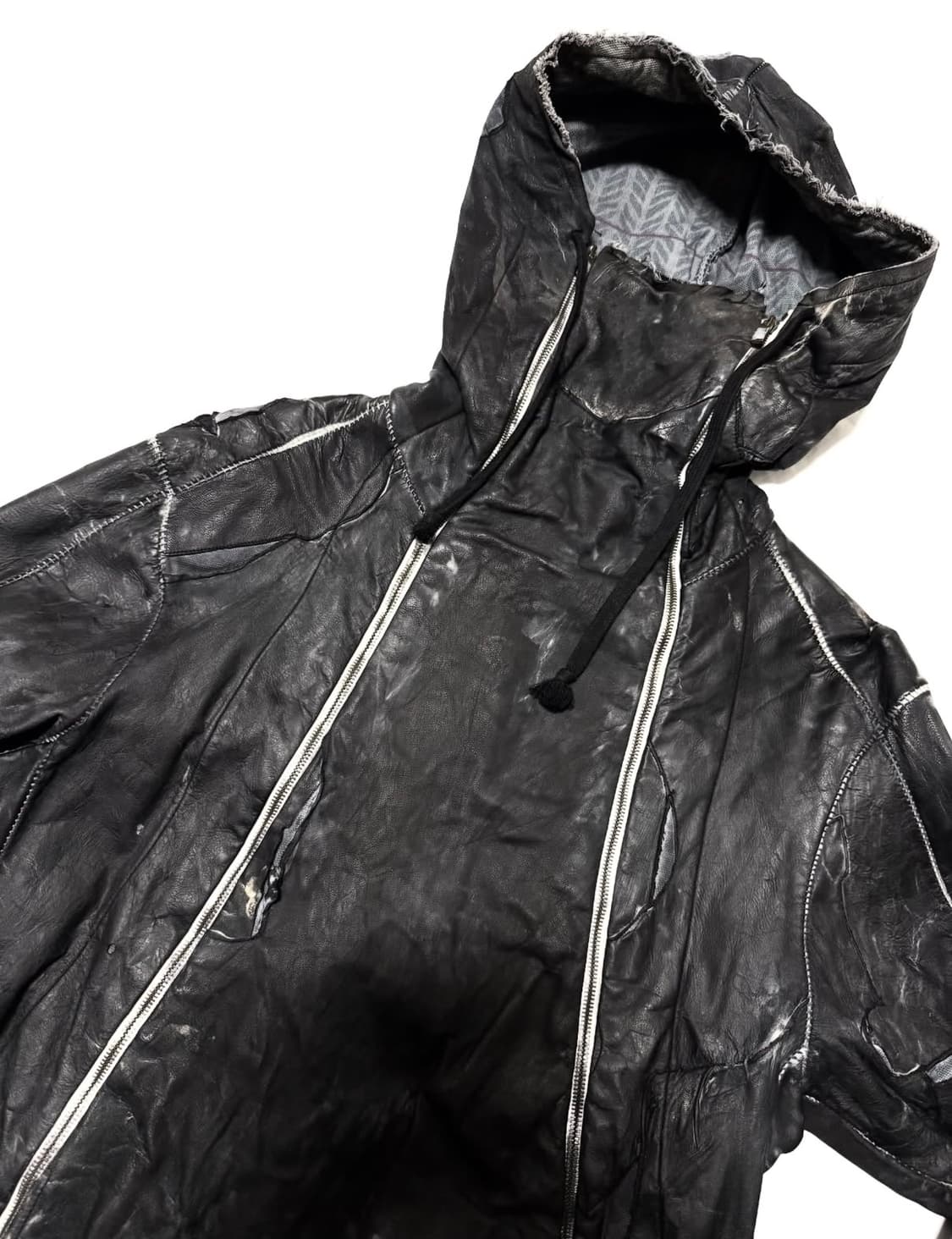 잠바렛 - 24FW 레더 타입 3 후디 상품이미지3