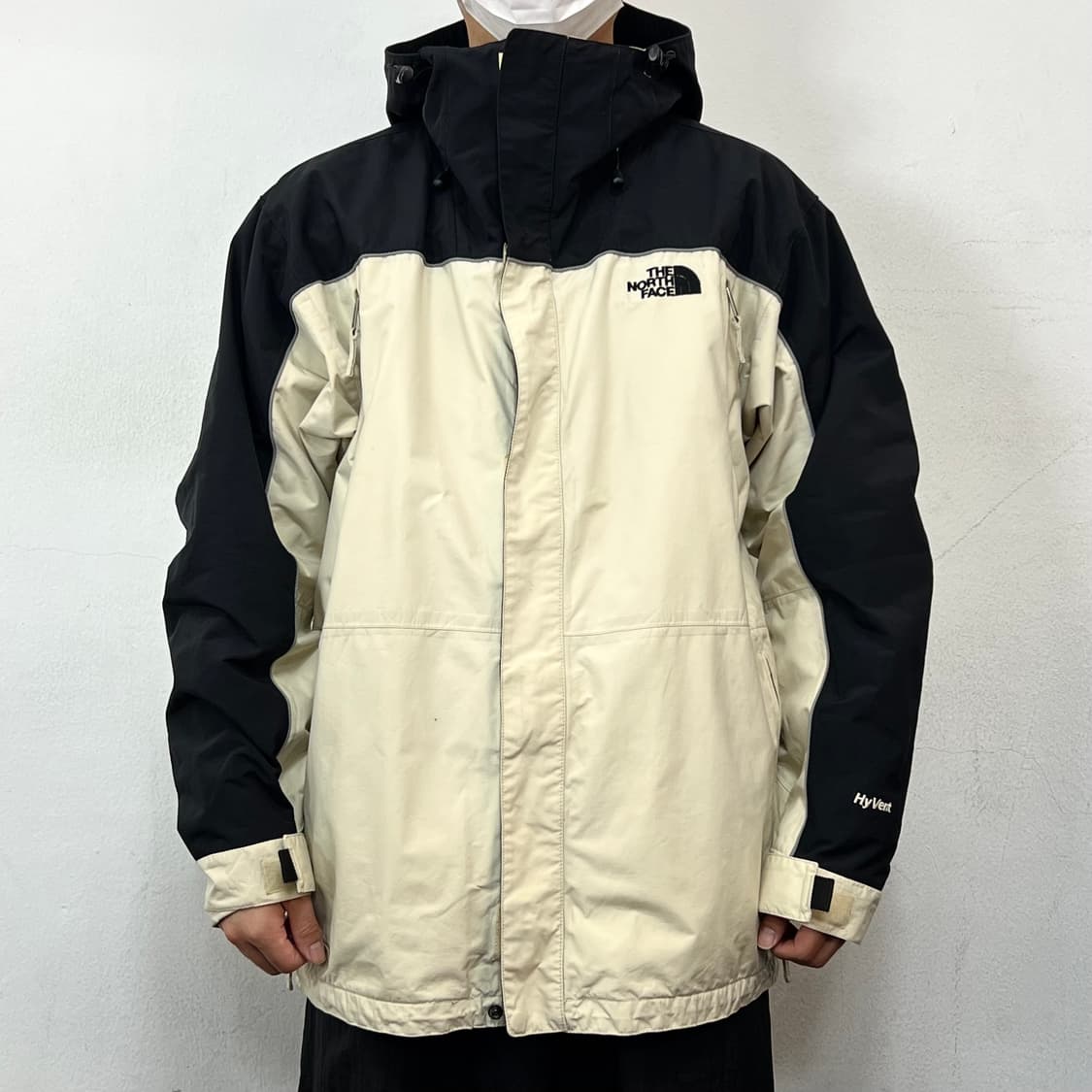 노스페이스 하이벤트 배색 투웨이 마운틴 바람막이 자켓 상품이미지1