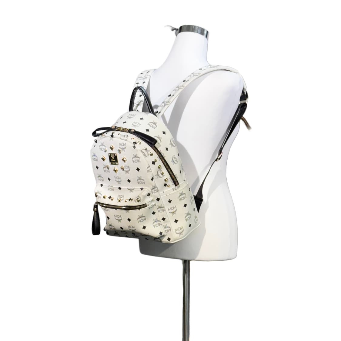 MCM 비세토스 스타크 백팩 화이트 (OS) 상품이미지3
