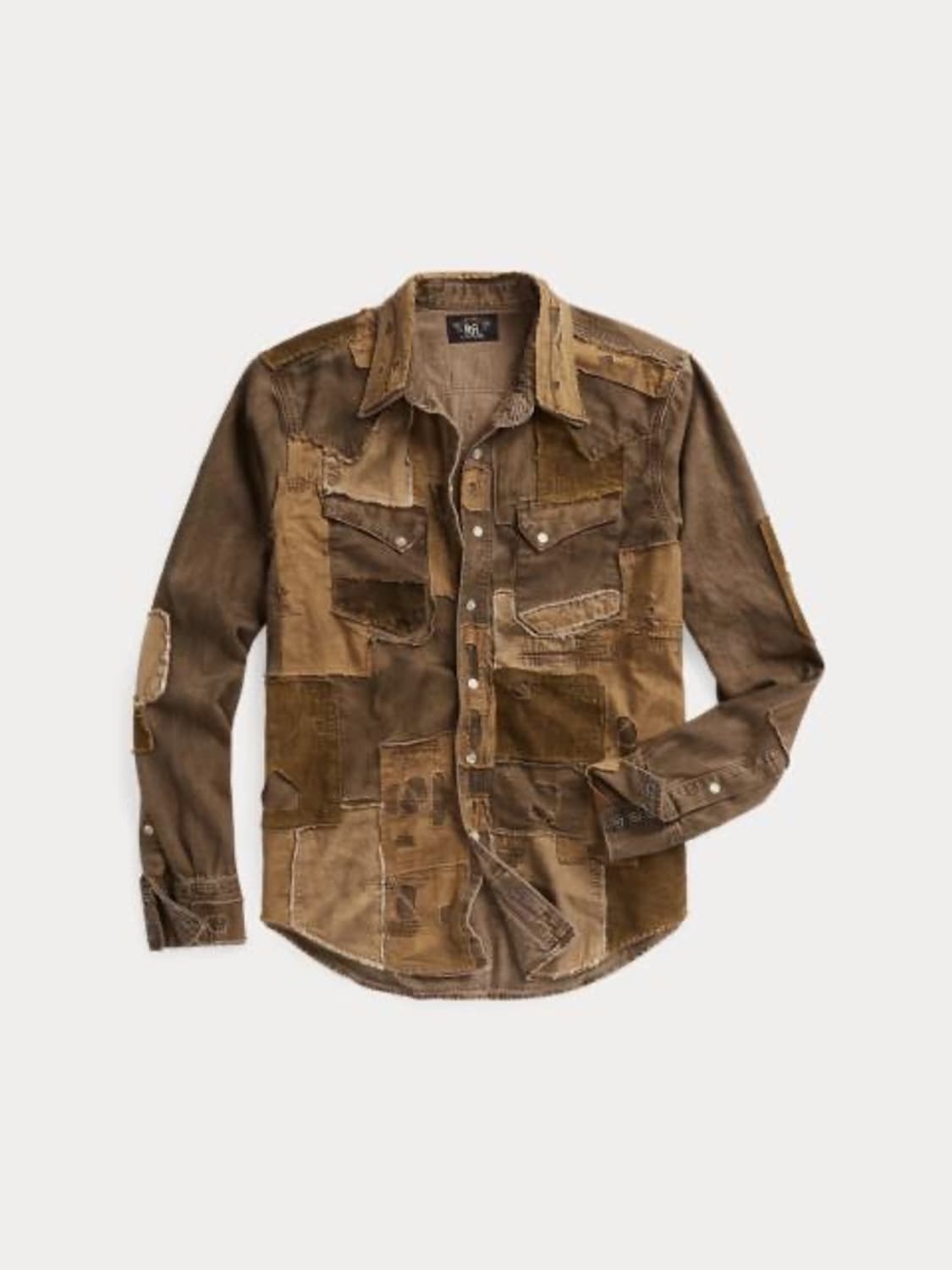 XL 더블알엘 리미티드 패치워크 웨스턴 셔츠 상품이미지3