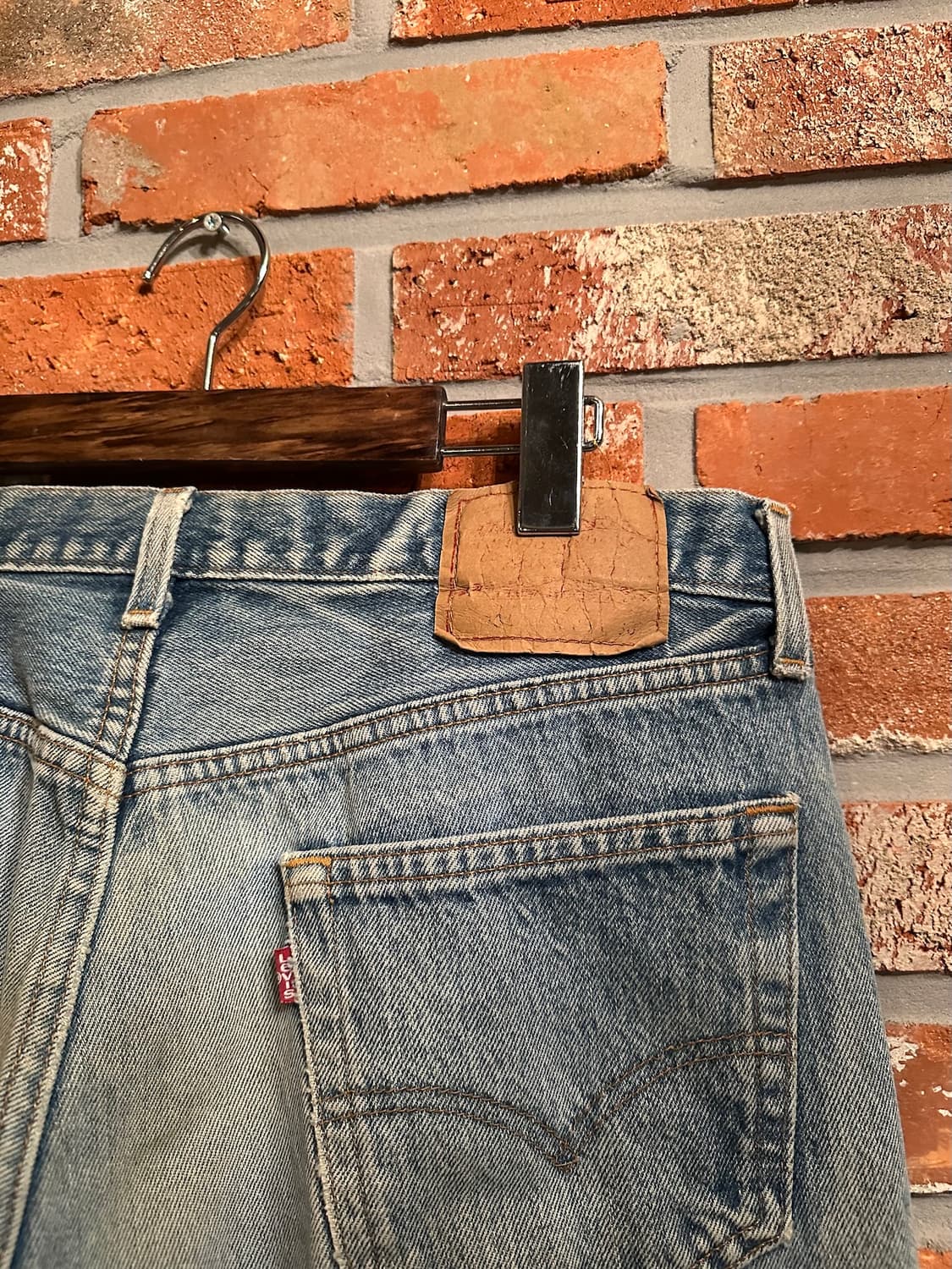 90s USA 빈티지 리바이스 501 데님 팬츠 상품이미지6