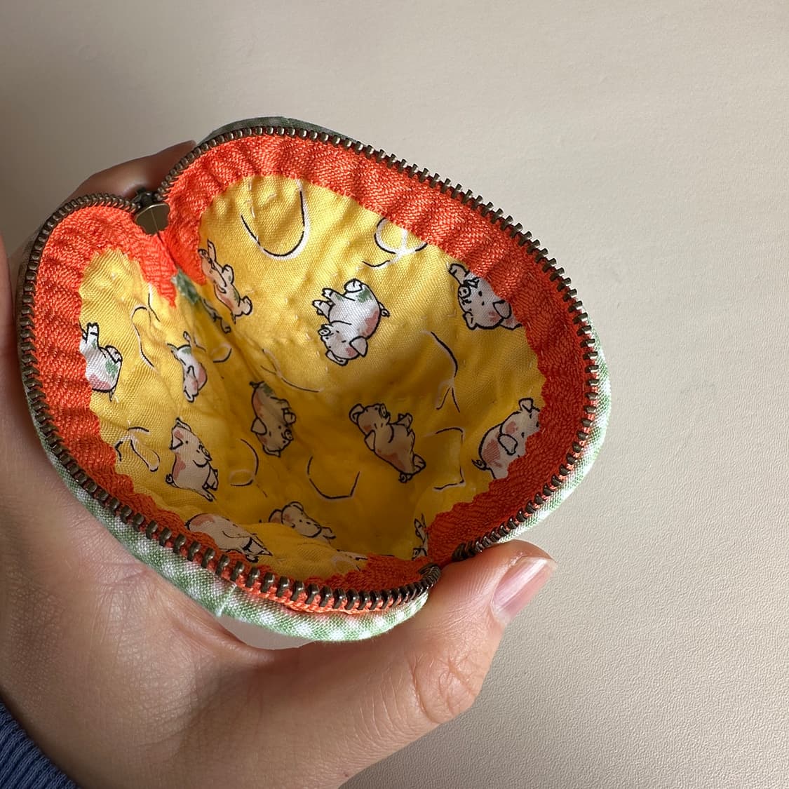 퀼트 지갑 / 작은 손 지갑 상품이미지5