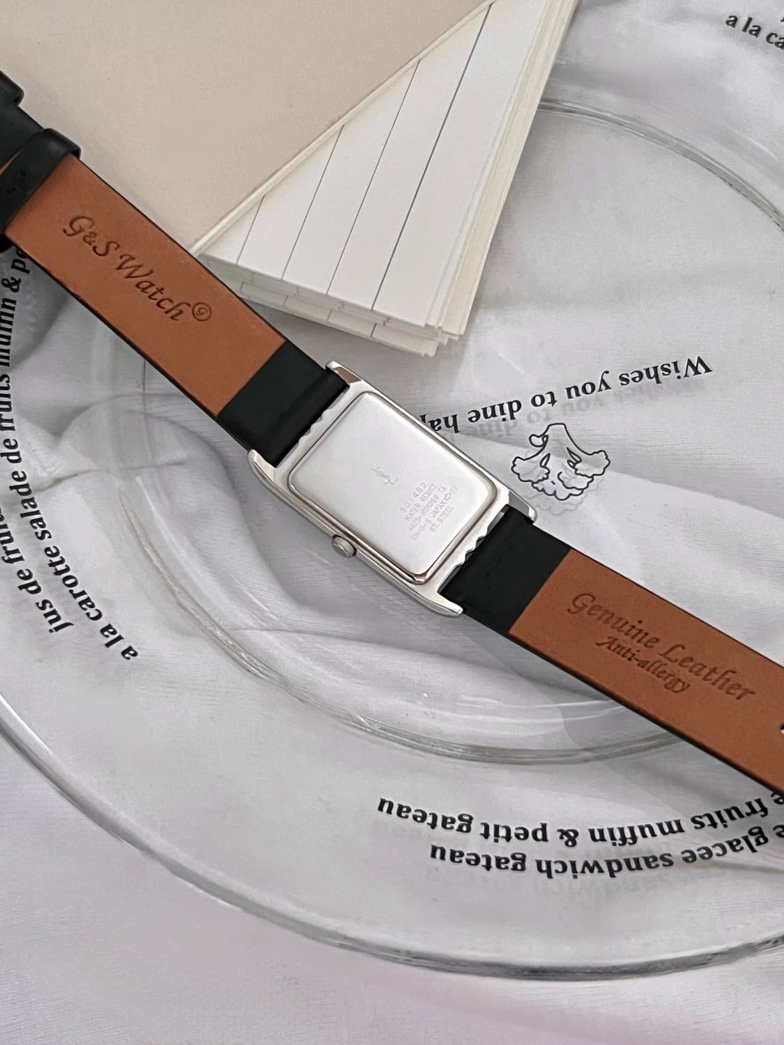 생로랑 렉탱글 시계 (남여공용) / 정품감정, 케어 상품이미지7