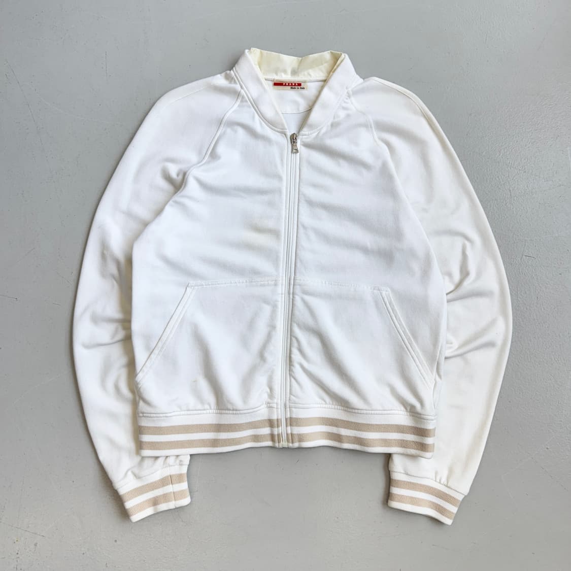 프라다 스포츠 00s 코튼 봄버 집업 자켓 상품이미지2