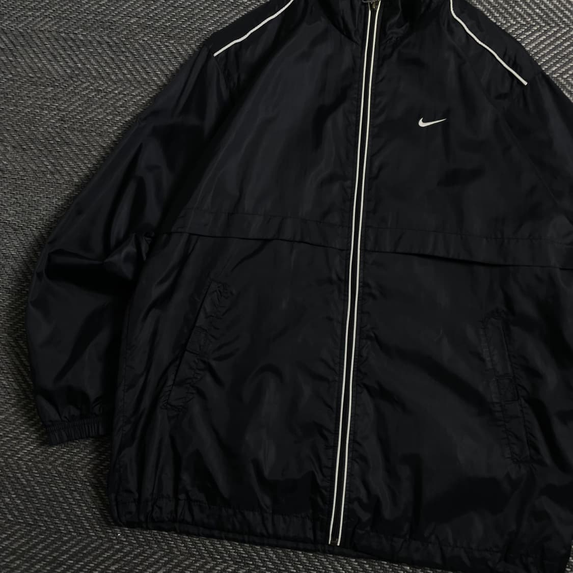 00s 나이키 올드스쿨 디테일 블랙 바람막이y 4462 상품이미지3