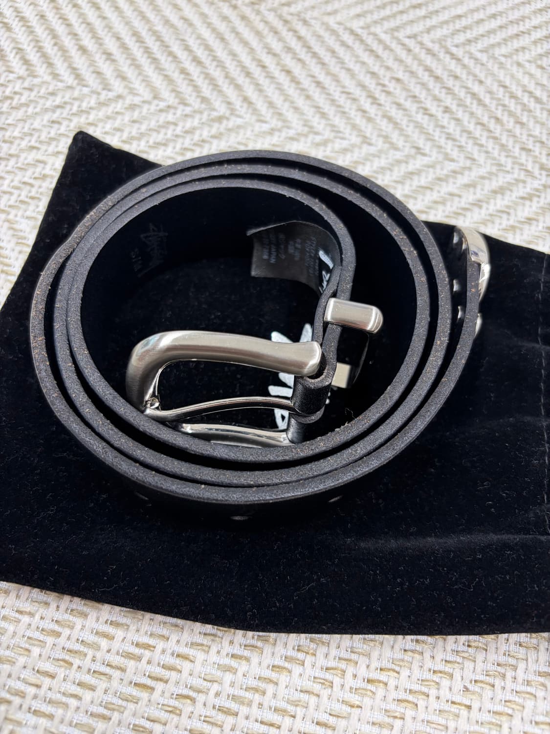 STUSSY METAL S TIP BELT 상품이미지1