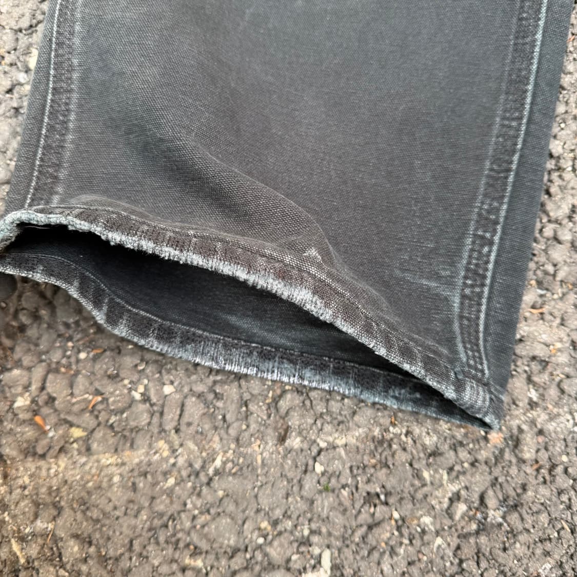 OG 빈티지 칼하트 B11 BLK 싱글니 카펜터 팬츠 상품이미지5