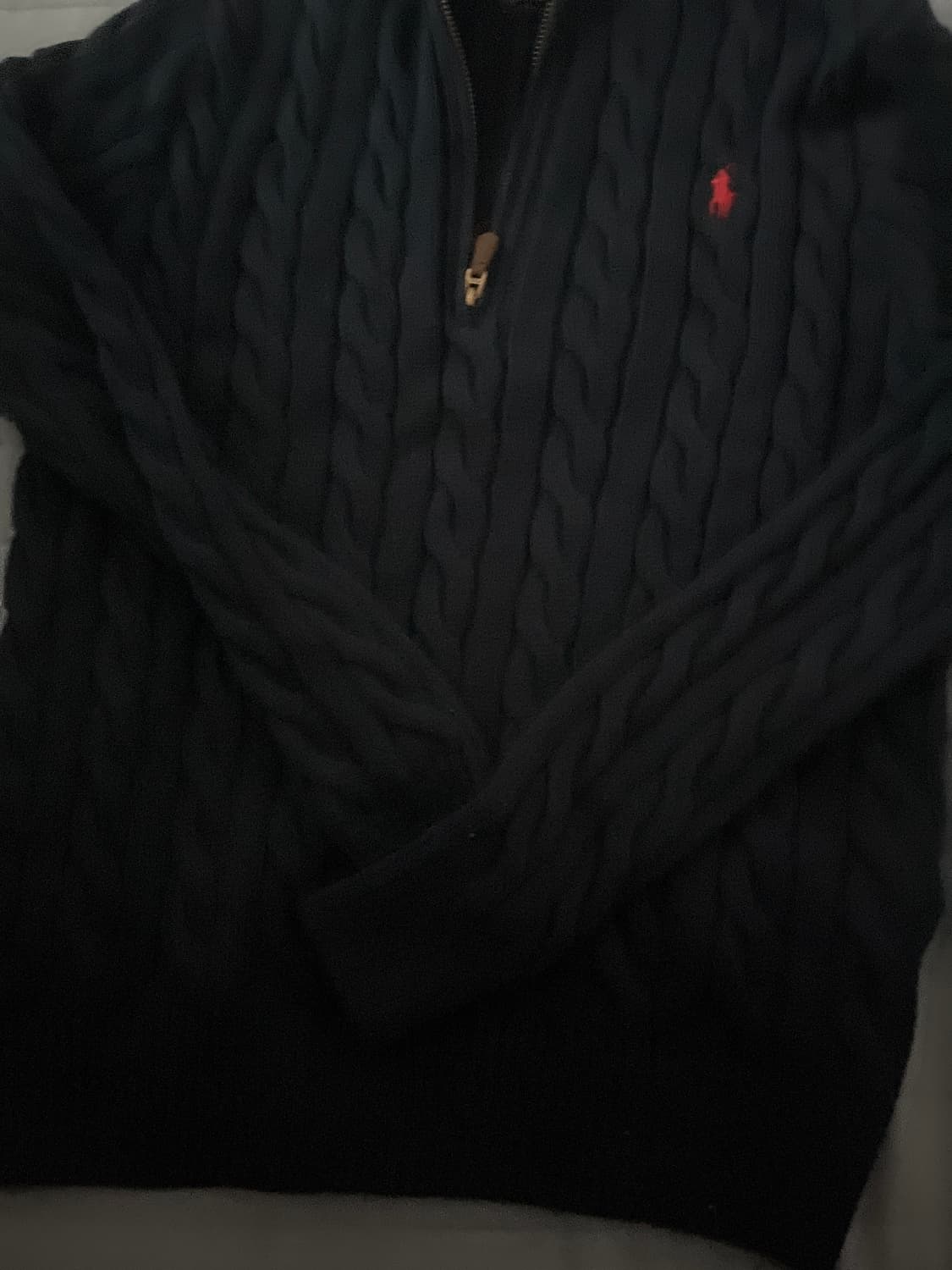 폴로 꽈배기니트 상품이미지2