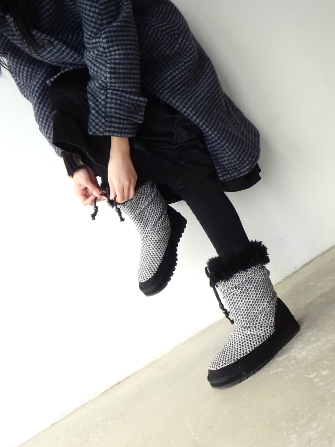 CC COLLECT Hound check detachment hoody  상품이미지8