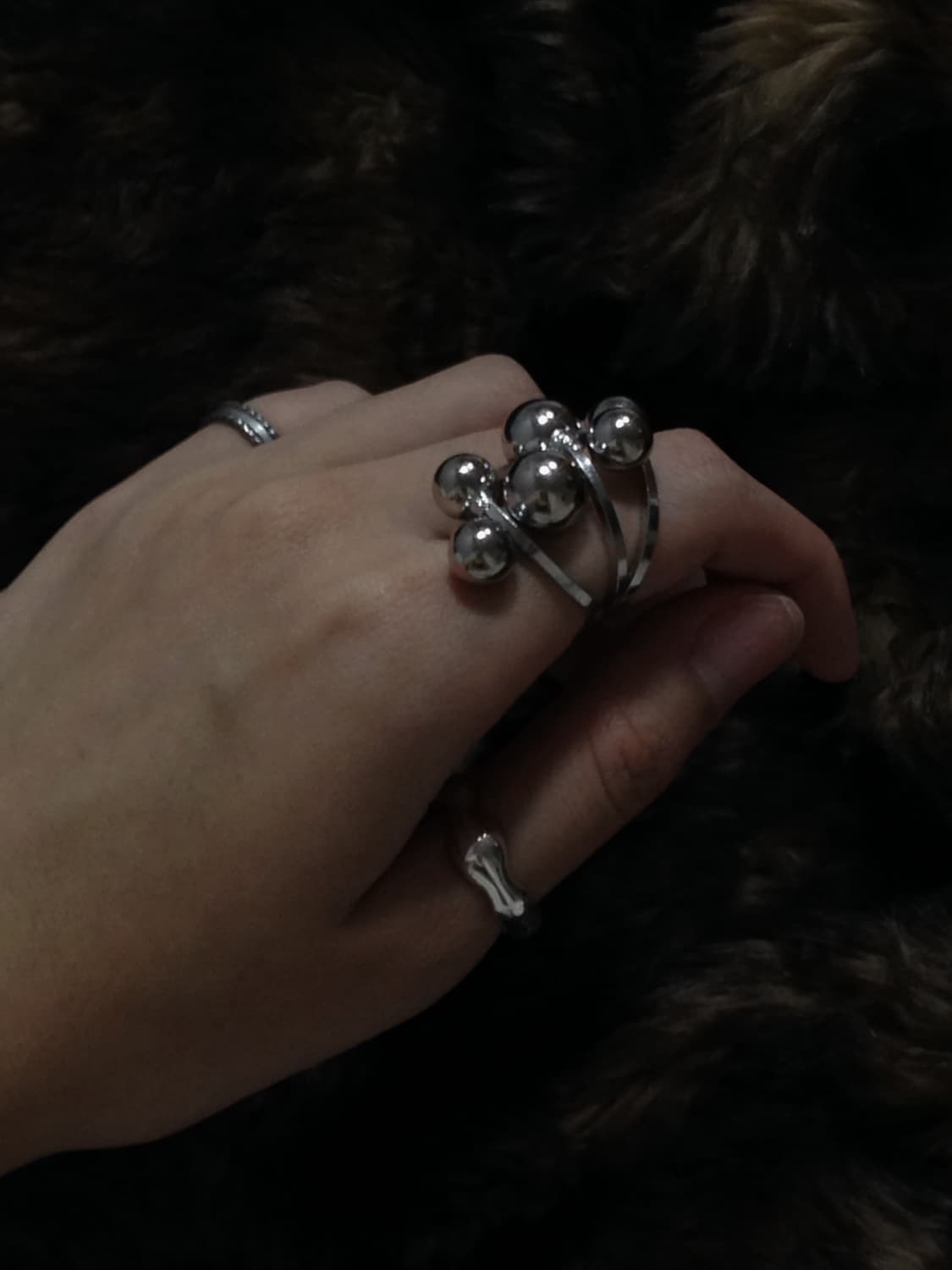 Bold Ball Ring 상품이미지2