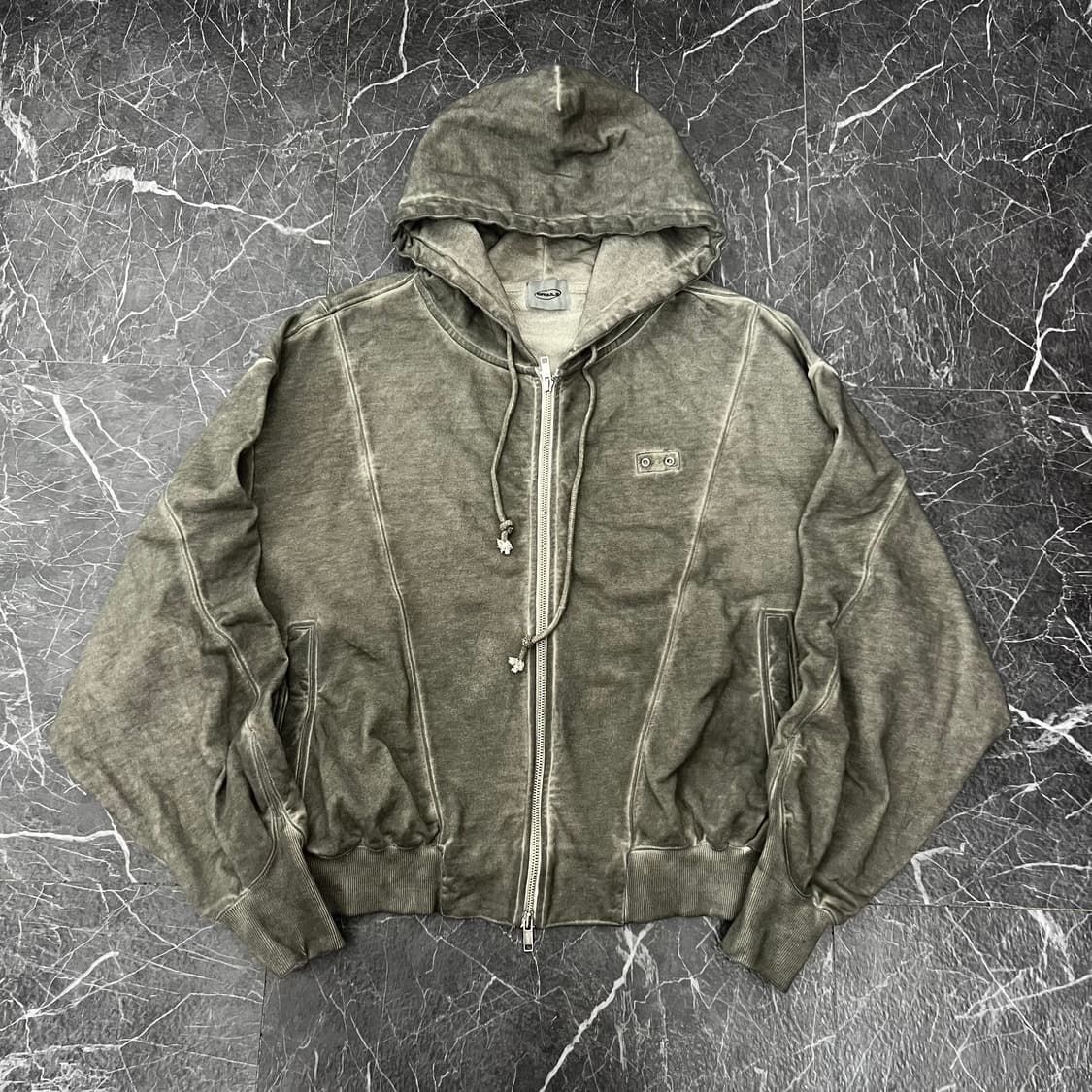 그레일즈 루나 집업 후디 브라운 상품이미지3