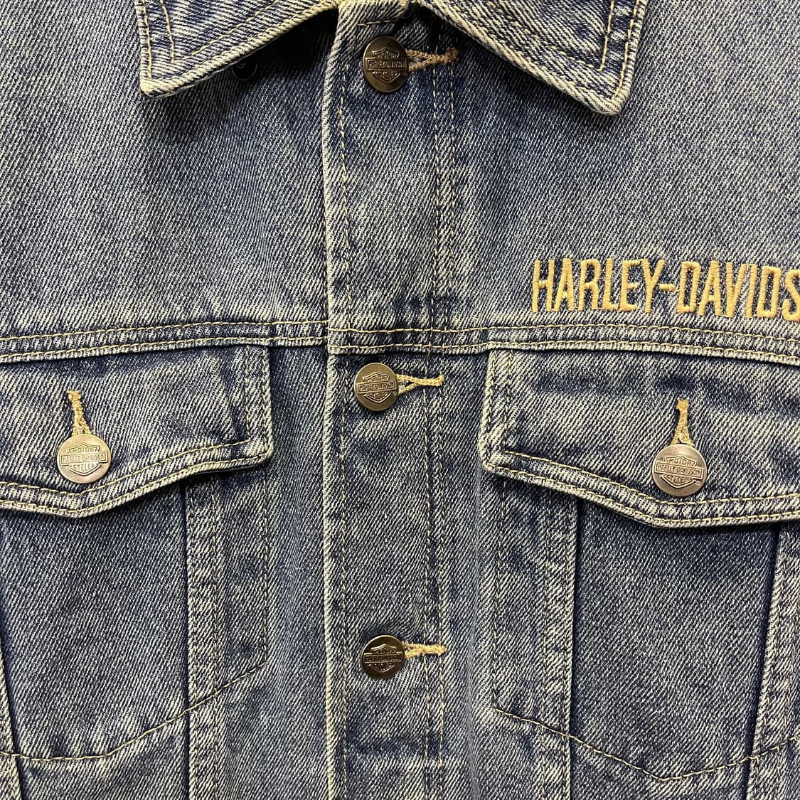 Harley davidson denim trucker 상품이미지4