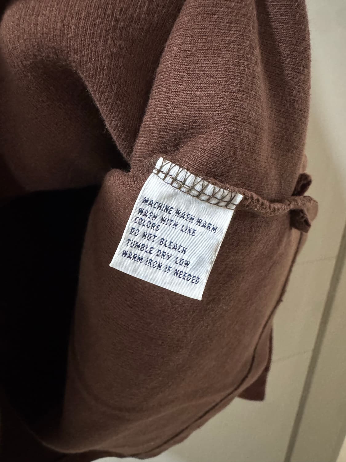 폴로 랄프로렌 하프집업 니트 초코브라운 L 상품이미지6