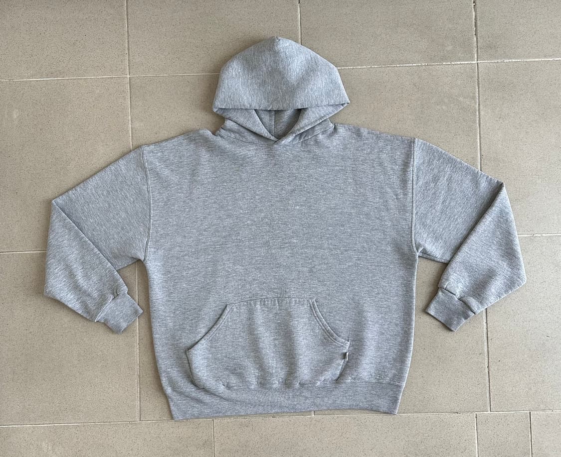 90s 빈티지 러셀 후드 그레이 XL 상품이미지1