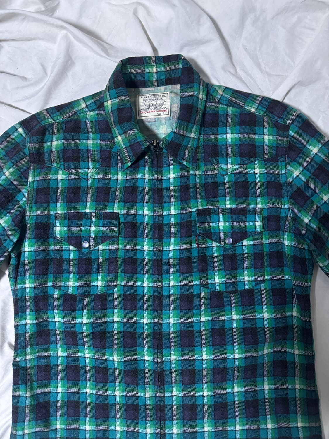 리바이스 플란넬 웨스턴 셔츠형 자켓 상품이미지3