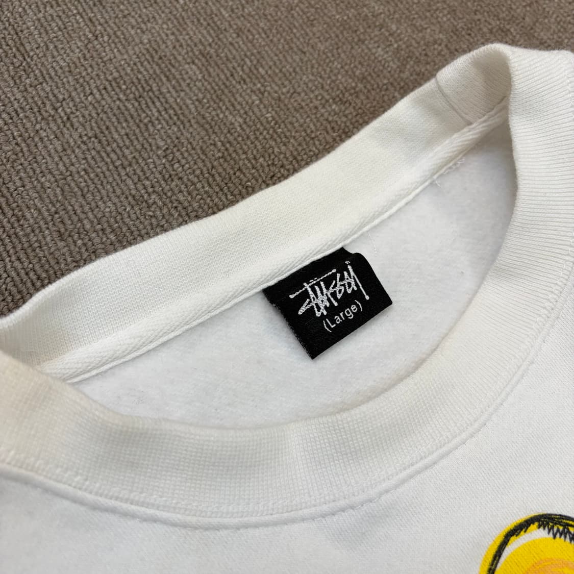 00s stussy 스투시 스컬크라운 맨투맨 L 상품이미지3