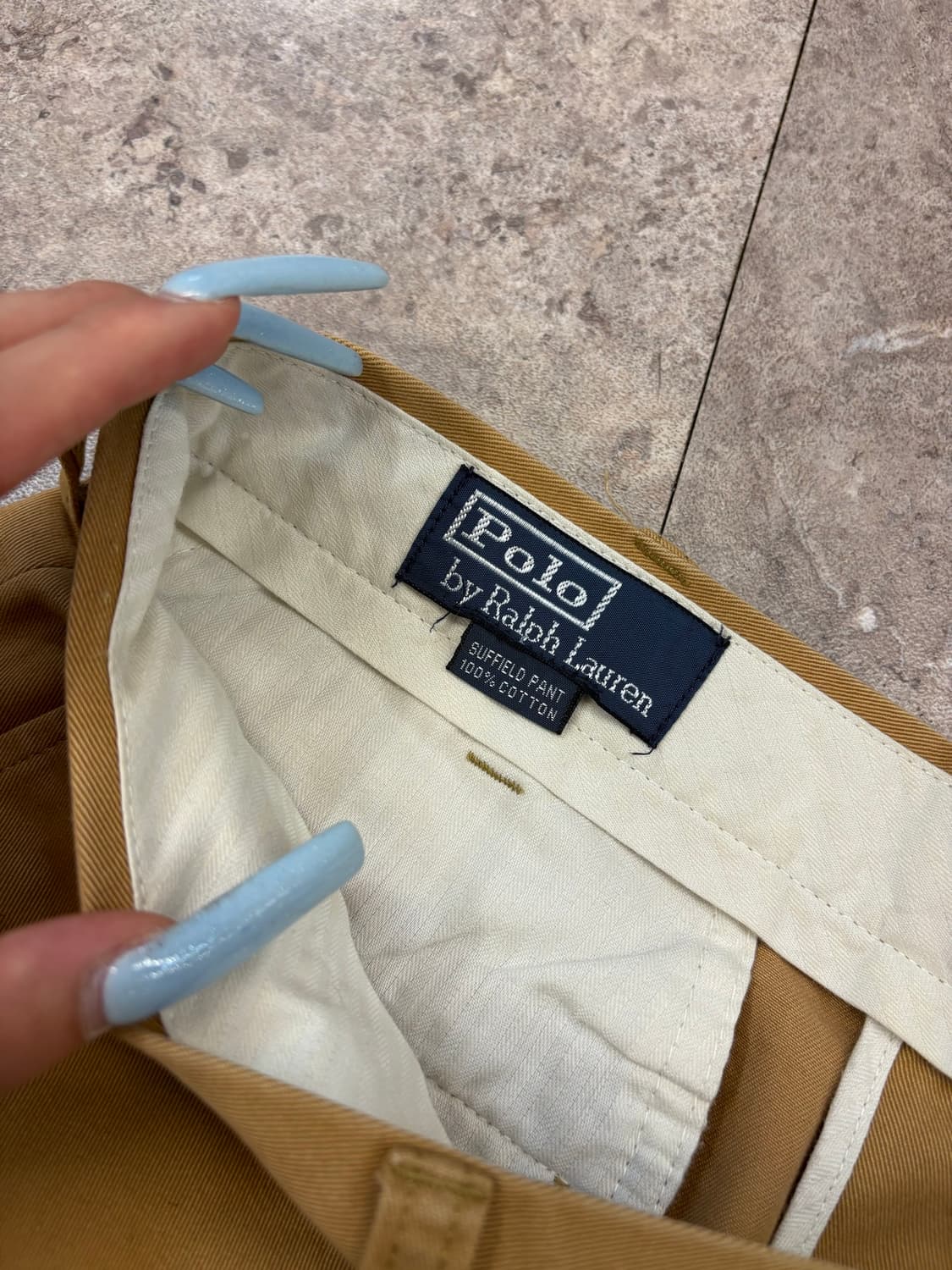 폴로 딥 베이지 치노 팬츠 #csz438 상품이미지6