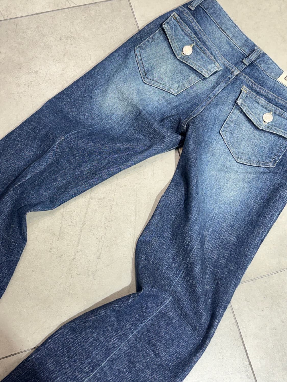 Y2k 부츠컷 데님 팬츠 상품이미지7