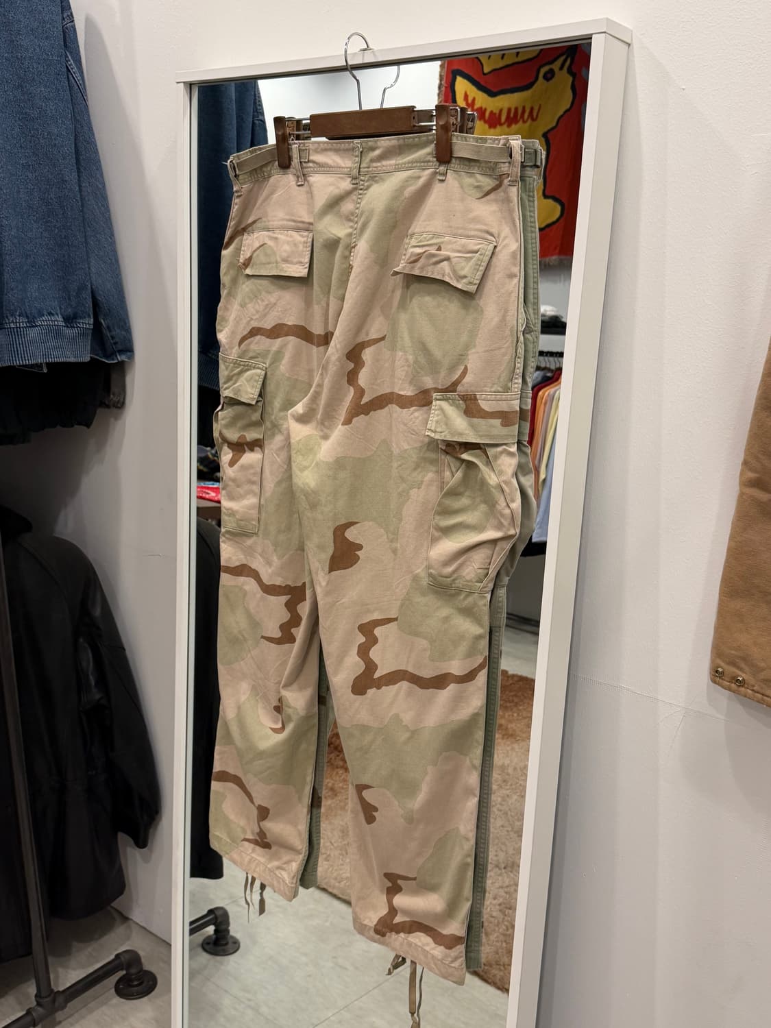 90s Military U.S.Army 미군 데저트 카모 BDU 필드팬츠 상품이미지5
