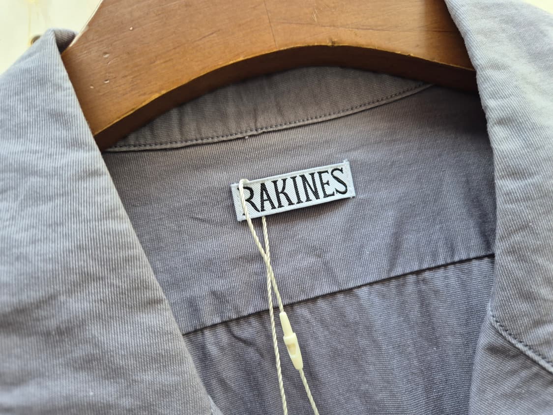 RAKINES 오픈카라 셔츠 상품이미지5