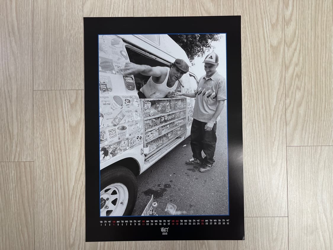 스투시 30주년 한정판 아트 포스터 캘린더 July 상품이미지2
