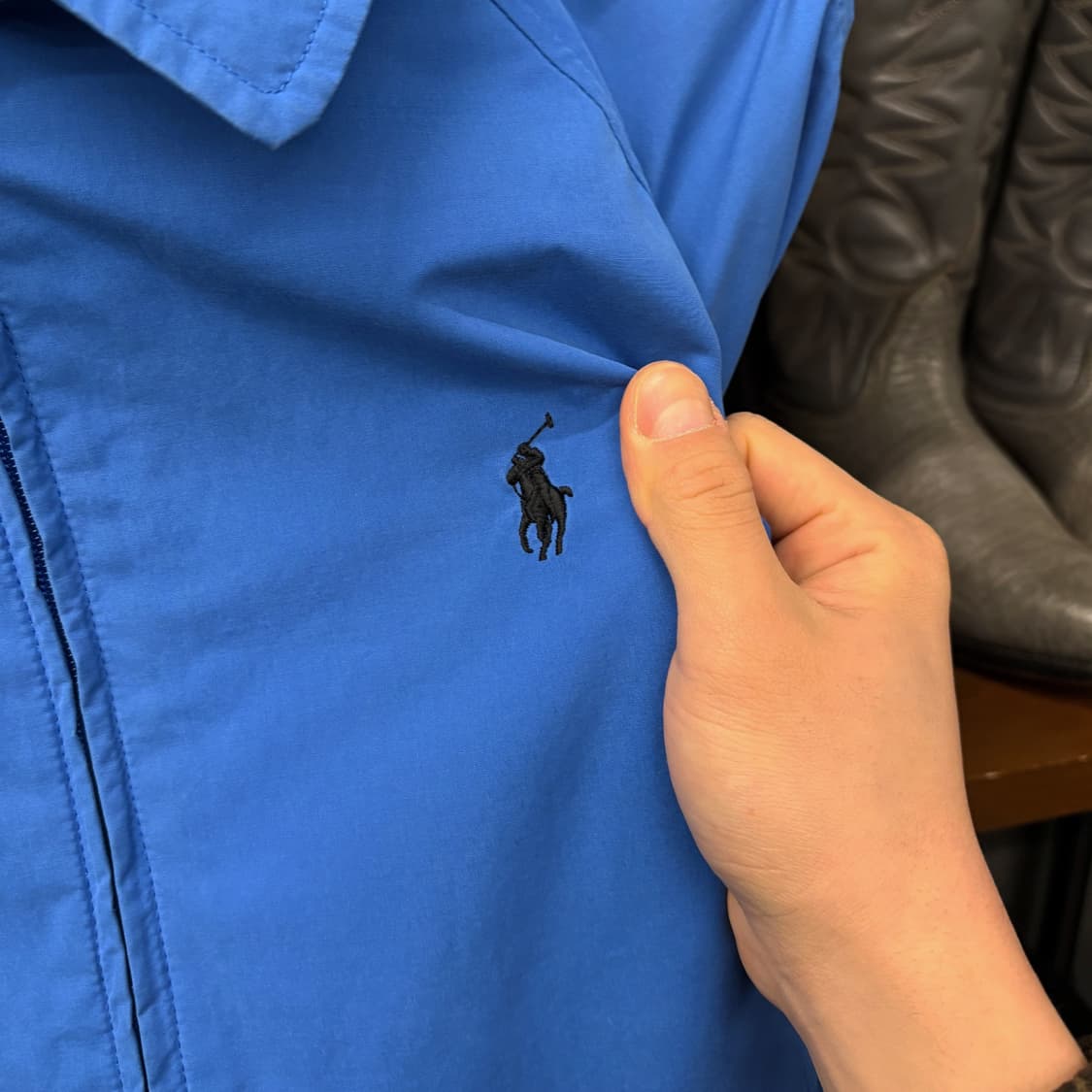 90s 폴로 랄프로렌 골프 유틸리티 스윙자켓 2-WAY 히든포켓 N688 상품이미지5