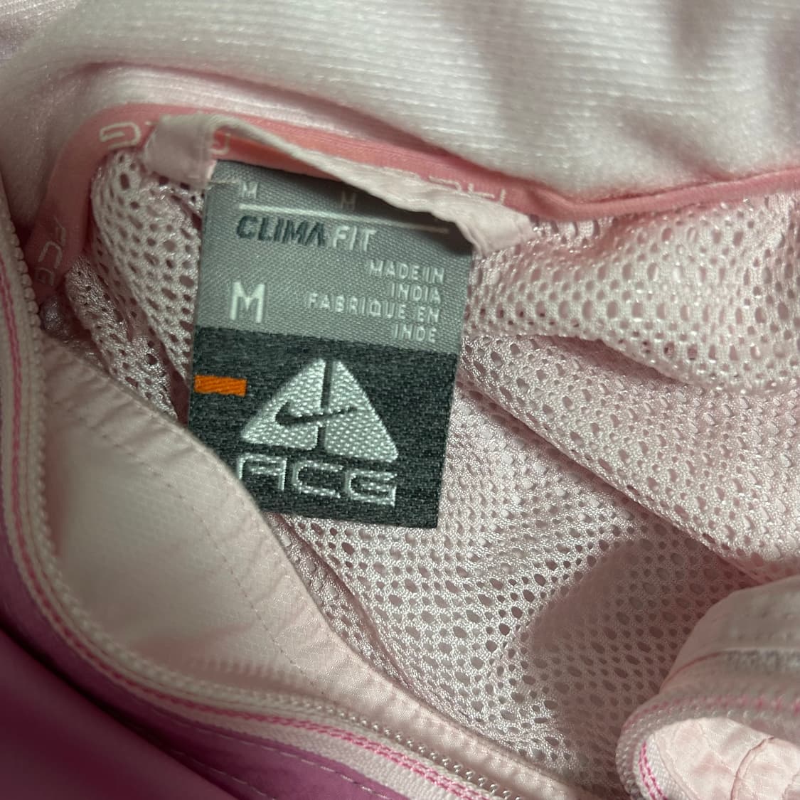 00s 나이키 ACG 후드 바람막이 자켓 윈드브레이커  핑크 M 상품이미지6