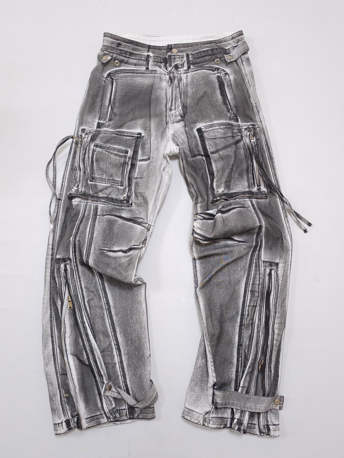 Nache 나체 슬레이 워싱 팬츠 상품이미지2