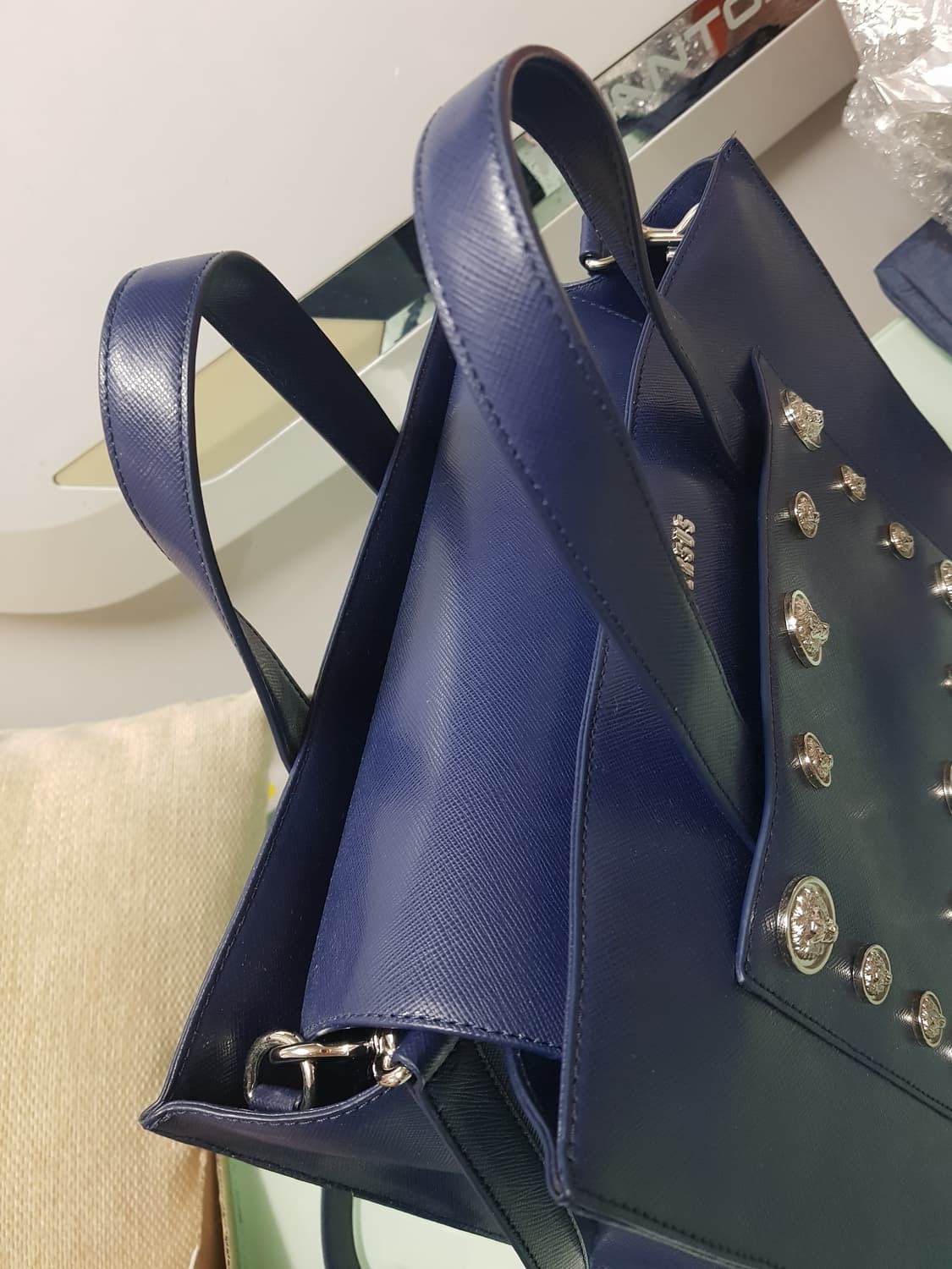 베르수스 사피아노 토트&숄더백(컨디션굿) 상품이미지4