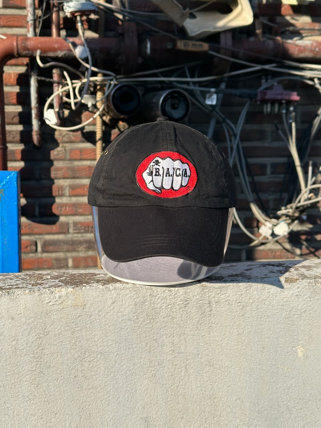 [F] anvil 앤빌 블랙 볼캡 모자 상품이미지2