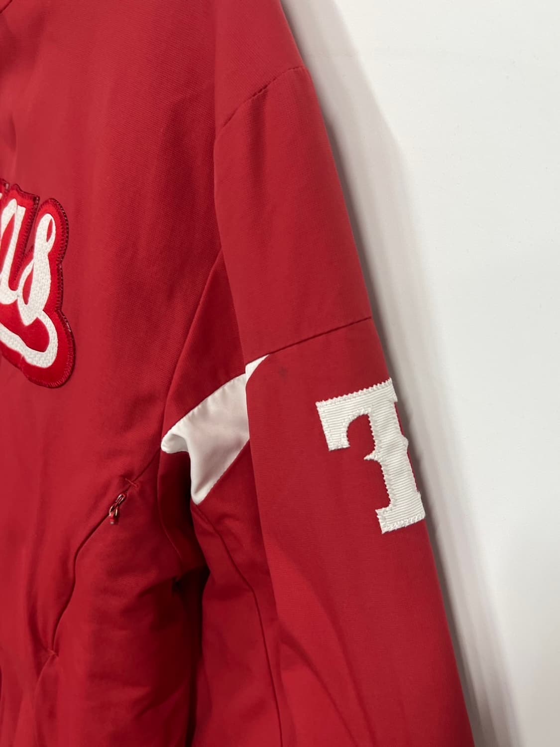 MLB 텍사스 레인저스 빅로고 바시티 자켓 상품이미지3