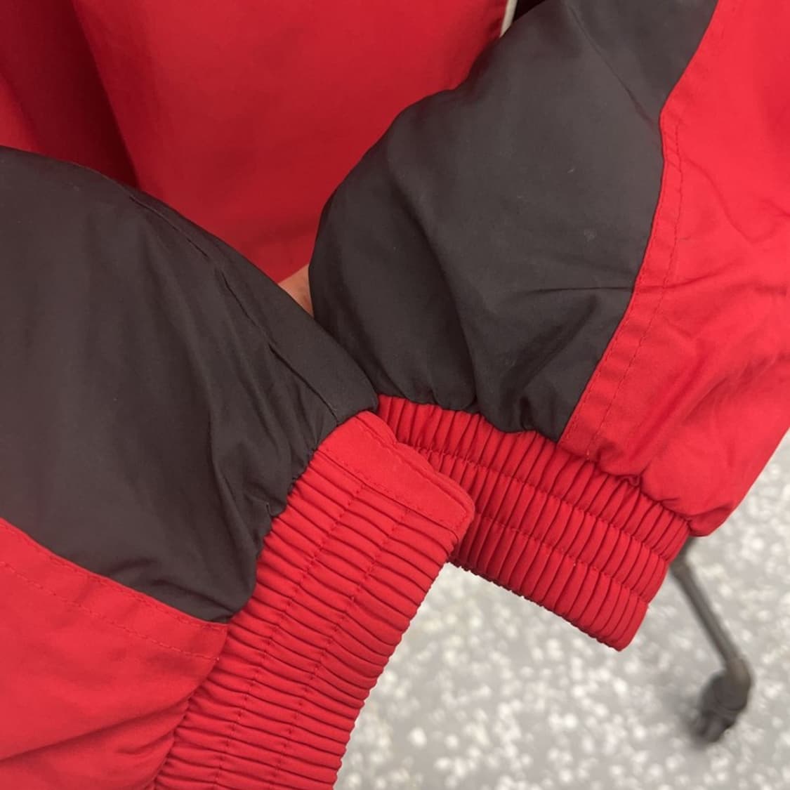 나이키 나스 올드스쿨 빈티지 배색 바람막이 집업 M C06599 상품이미지8