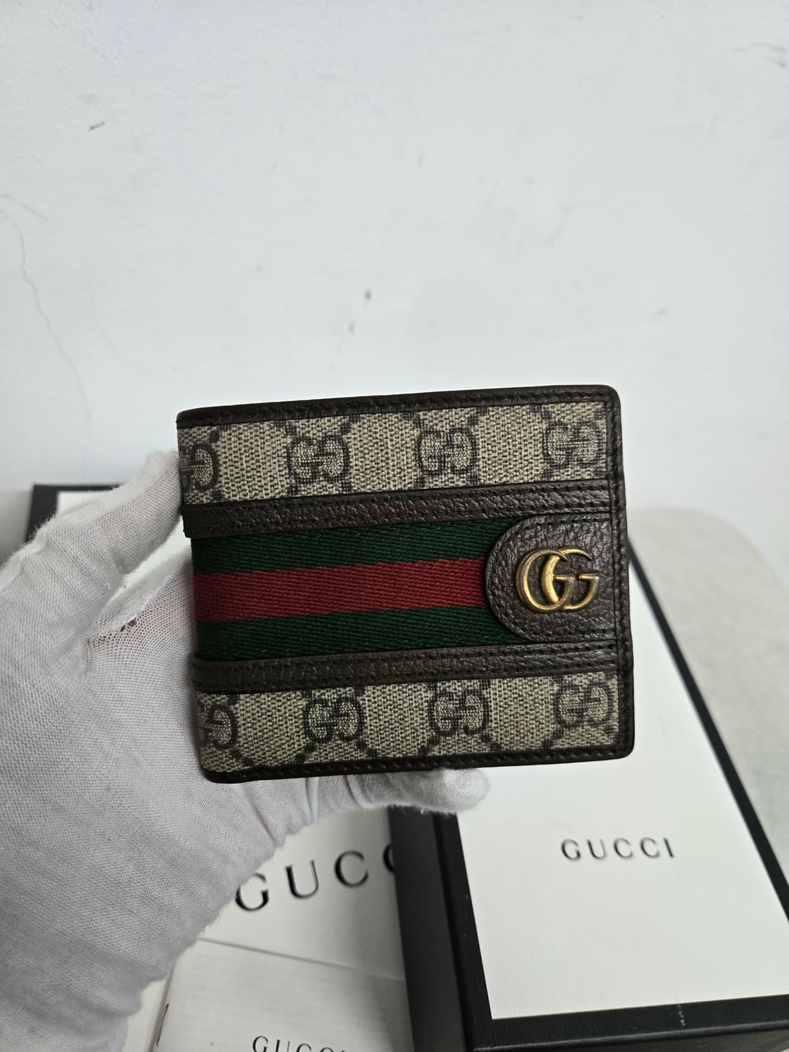 [보증서 정품] 구찌 오피디아 반지갑 상품이미지5