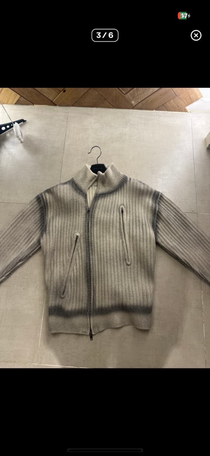 라이즈 성찬 착용) 노쿨러스 스프레이 집업 니트 상품이미지3