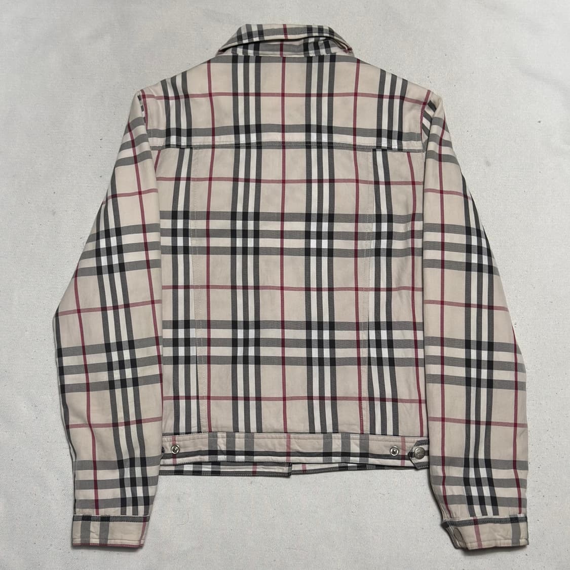 L 버버리 노바체크 여성용 트러거 자켓 상품이미지3