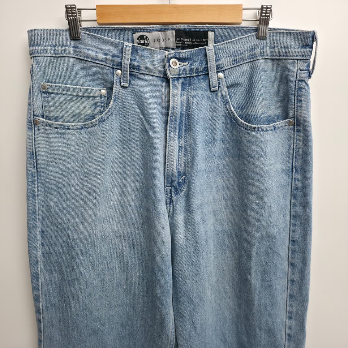 [34/32] 리바이스 실버탭 루즈핏 데님 팬츠 상품이미지2