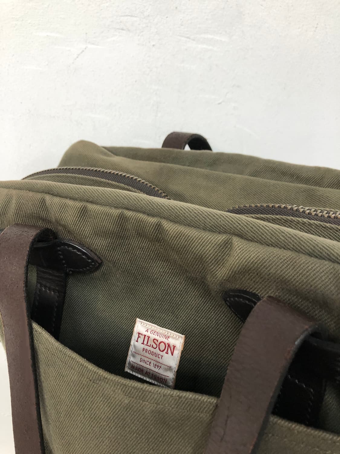 FILSON GARMENTS made in u.s.a 캔버스 백 상품이미지4