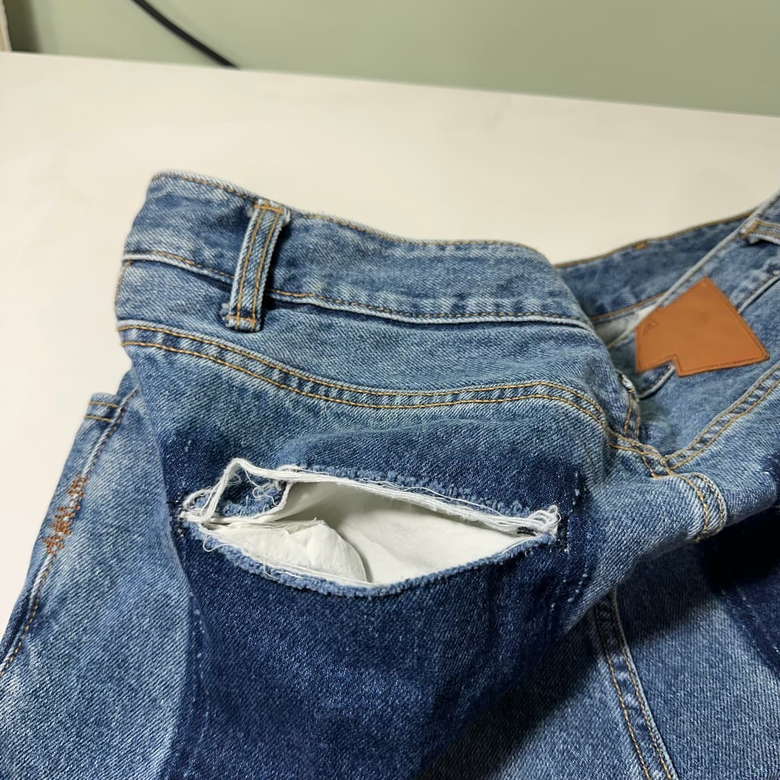 A3 XL 아더에러 22S/S  스태미 진 청바지 데님 팬츠 상품이미지10