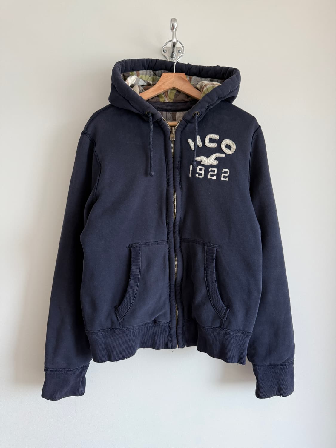 홀리스터(HOLLISTER) 헤비 후드집업 상품이미지1