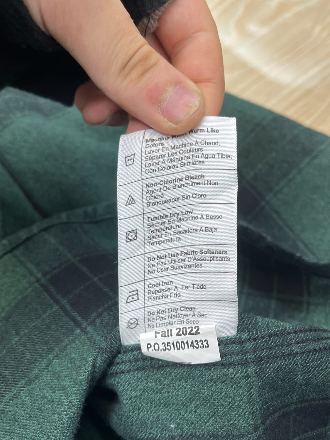 칼하트 플란넬 플레이드 체크 셔츠 상품이미지9